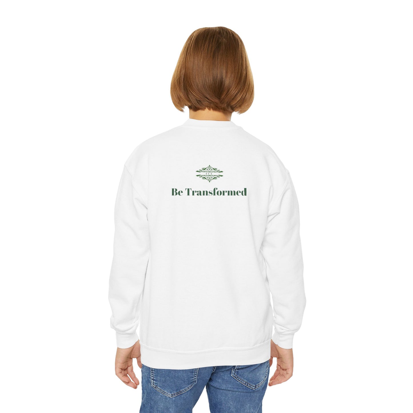 YOUTH BUTTERFLY 'BE TRANSFORMED' INSPIRATIONAL SHIRT