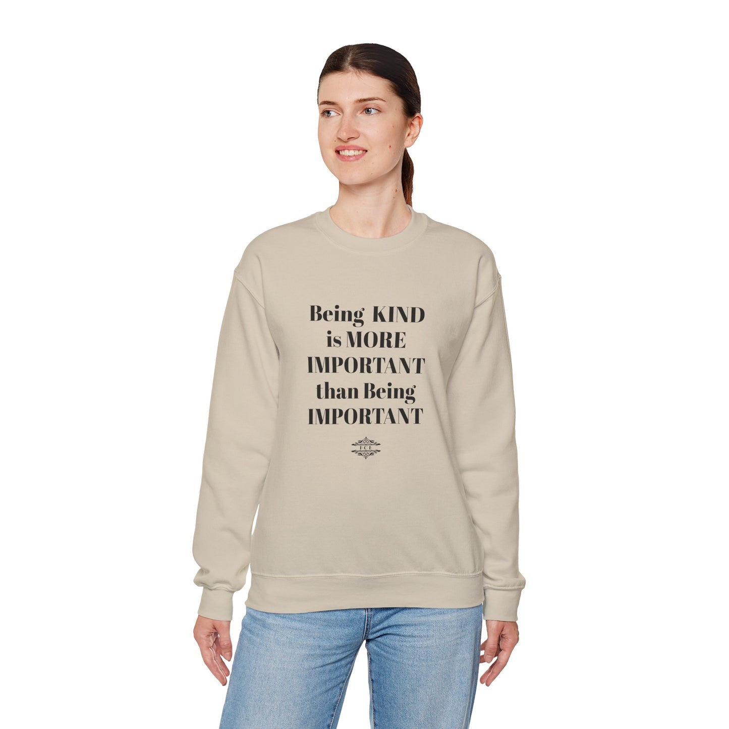 BE KIND CREWNECK SWEATSHIRT