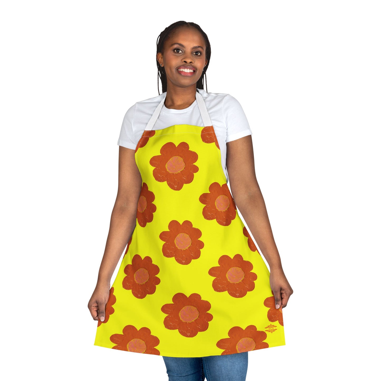 CHEERFUL YELLOW APRON