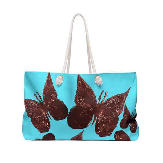 STYLISH BUTTERFLY WEEKENDER TOTE