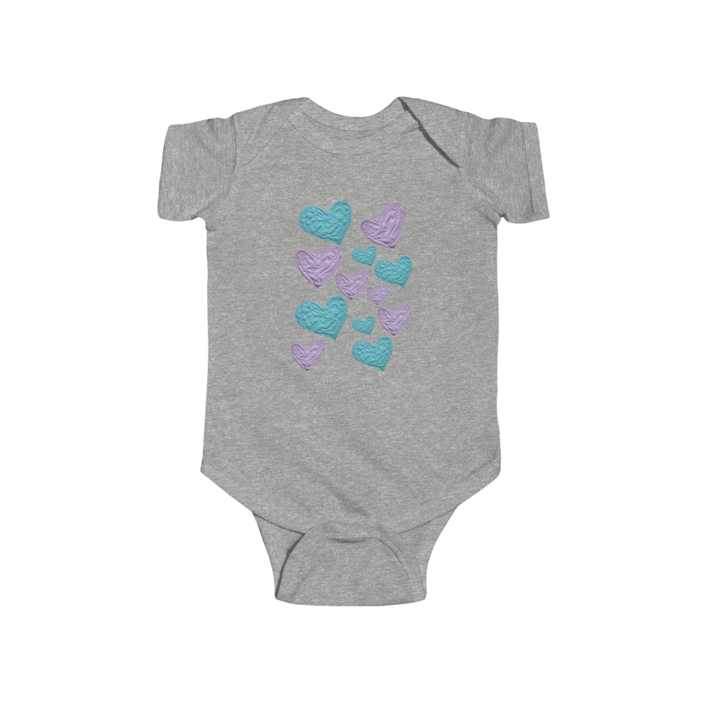 ADORABLE HEARTS INFANT BODYSUIT