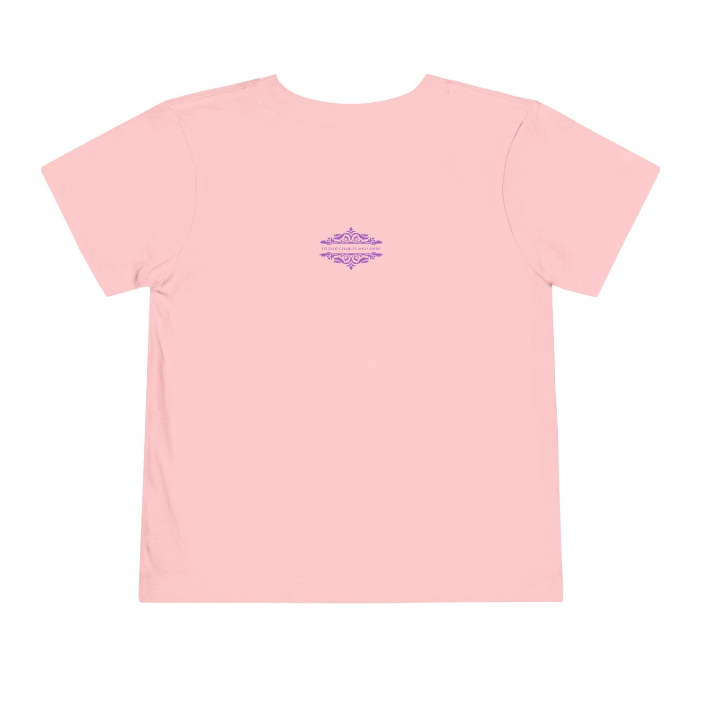 CUTE PURPLE HEART TODDLER TEE