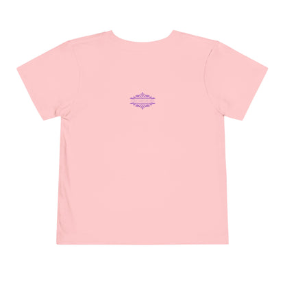 CUTE PURPLE HEART TODDLER TEE
