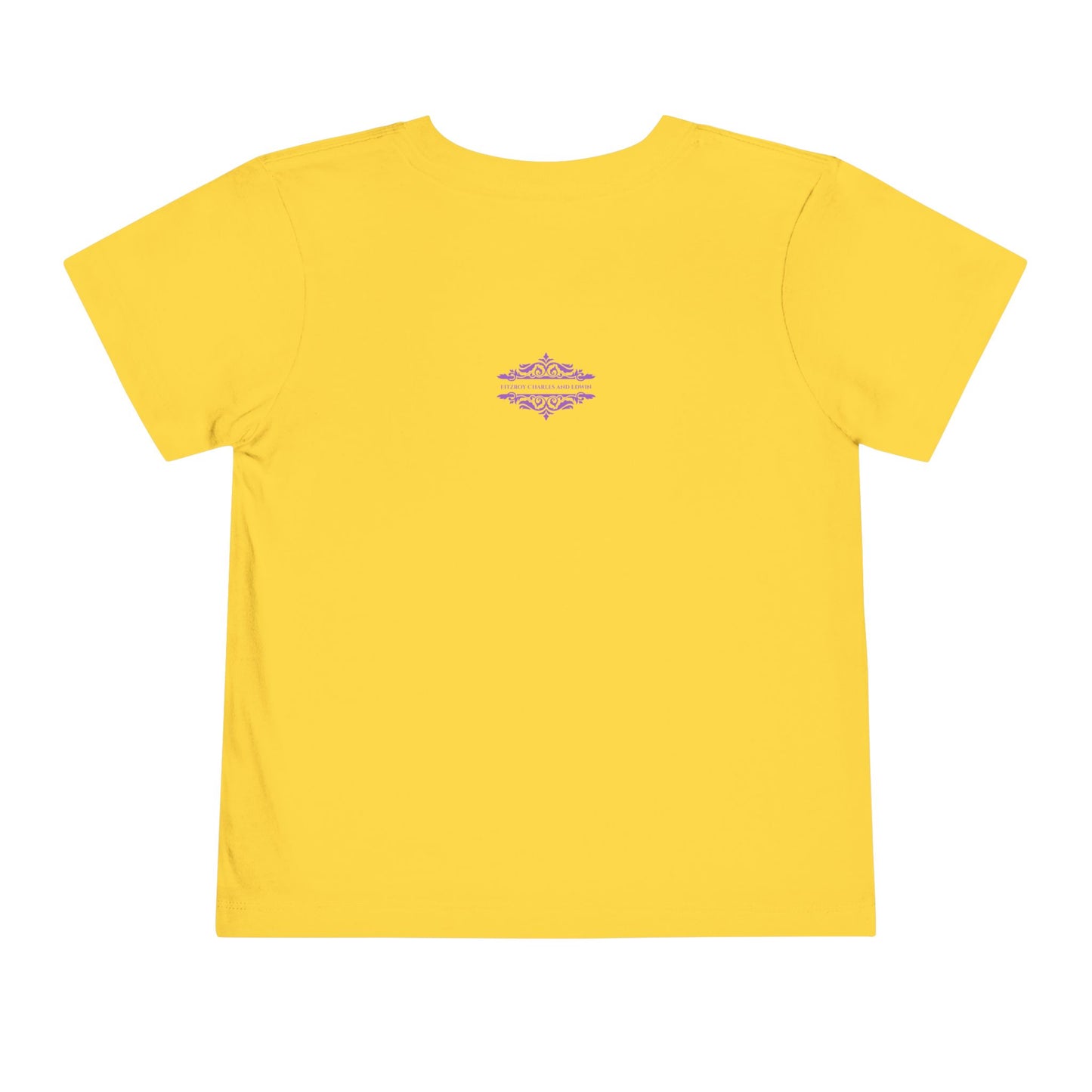 CUTE PURPLE HEART TODDLER TEE