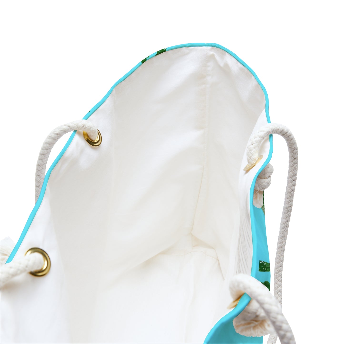 STRIKING GREEN BUTTERFLY WEEKENDER TOTE