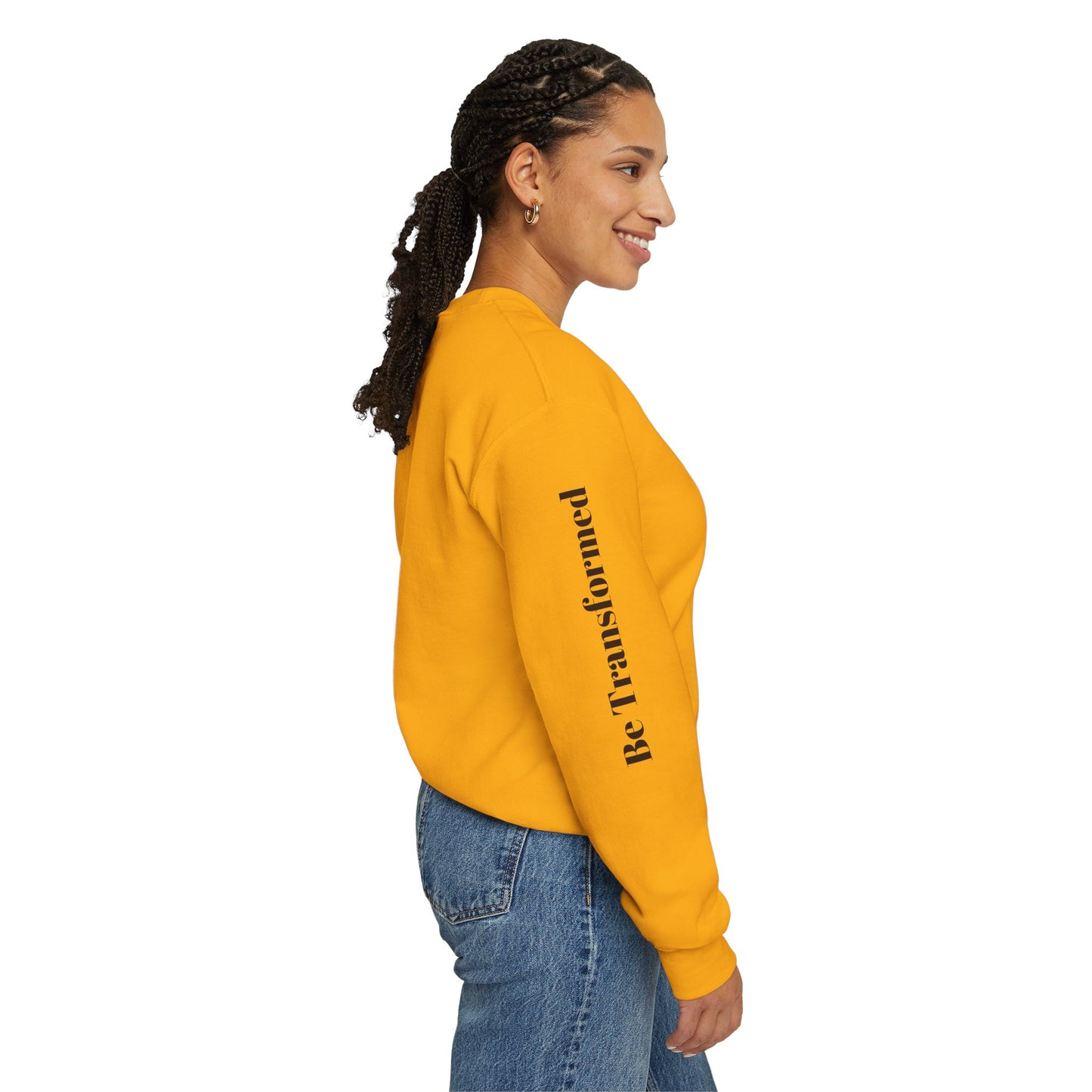 BE TRANSFORMED CREWNECK SWEATSHIRT