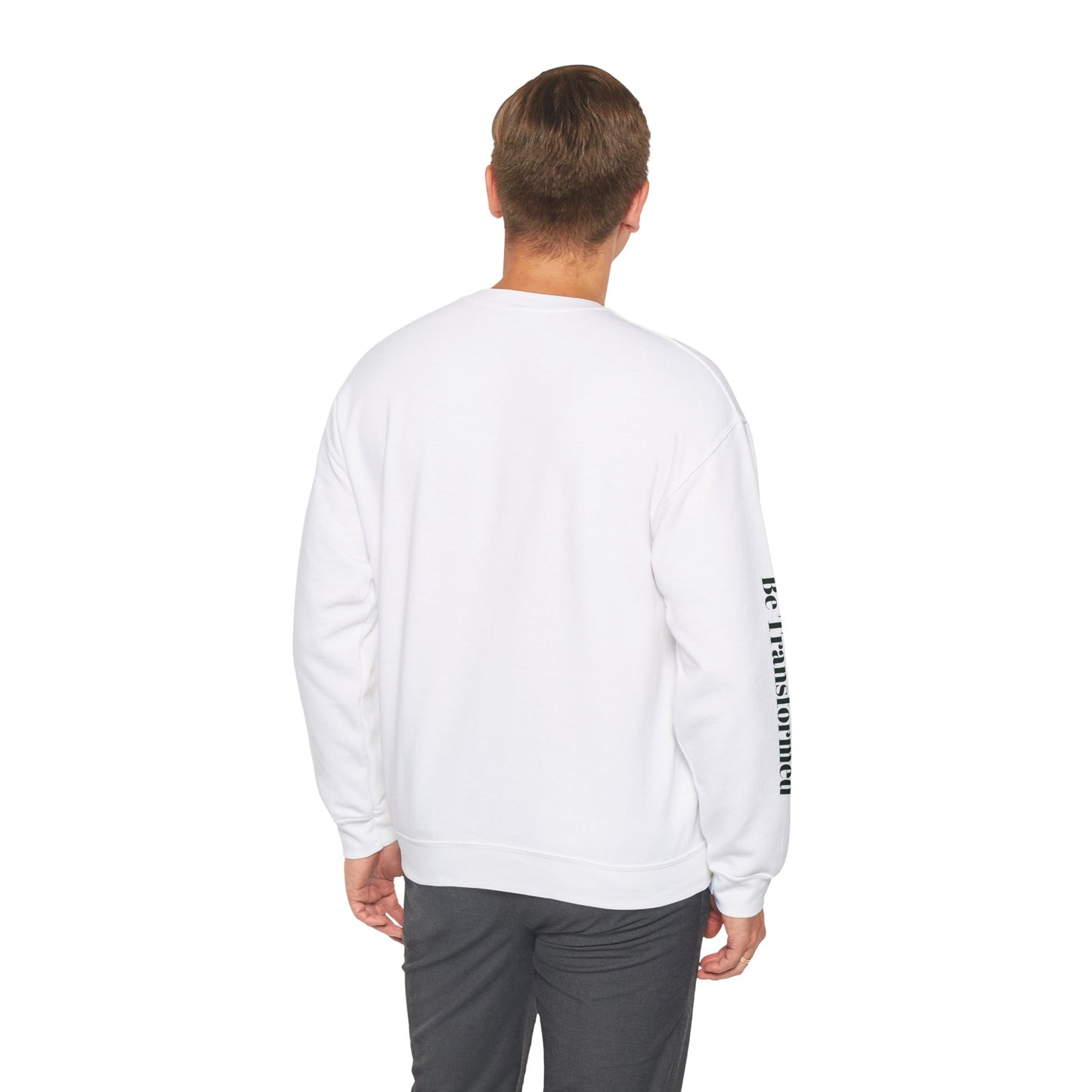 GREEN BUTTERFLY CREWNECK SWEATSHIRT