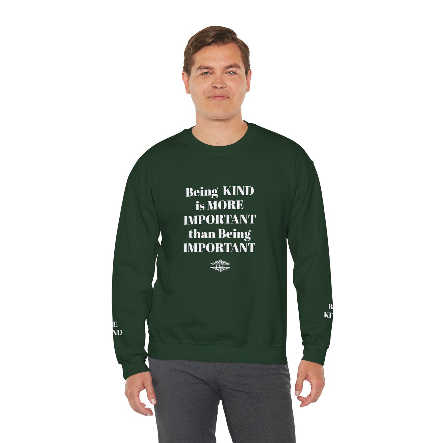 BE KIND CREWNECK SWEATSHIRT