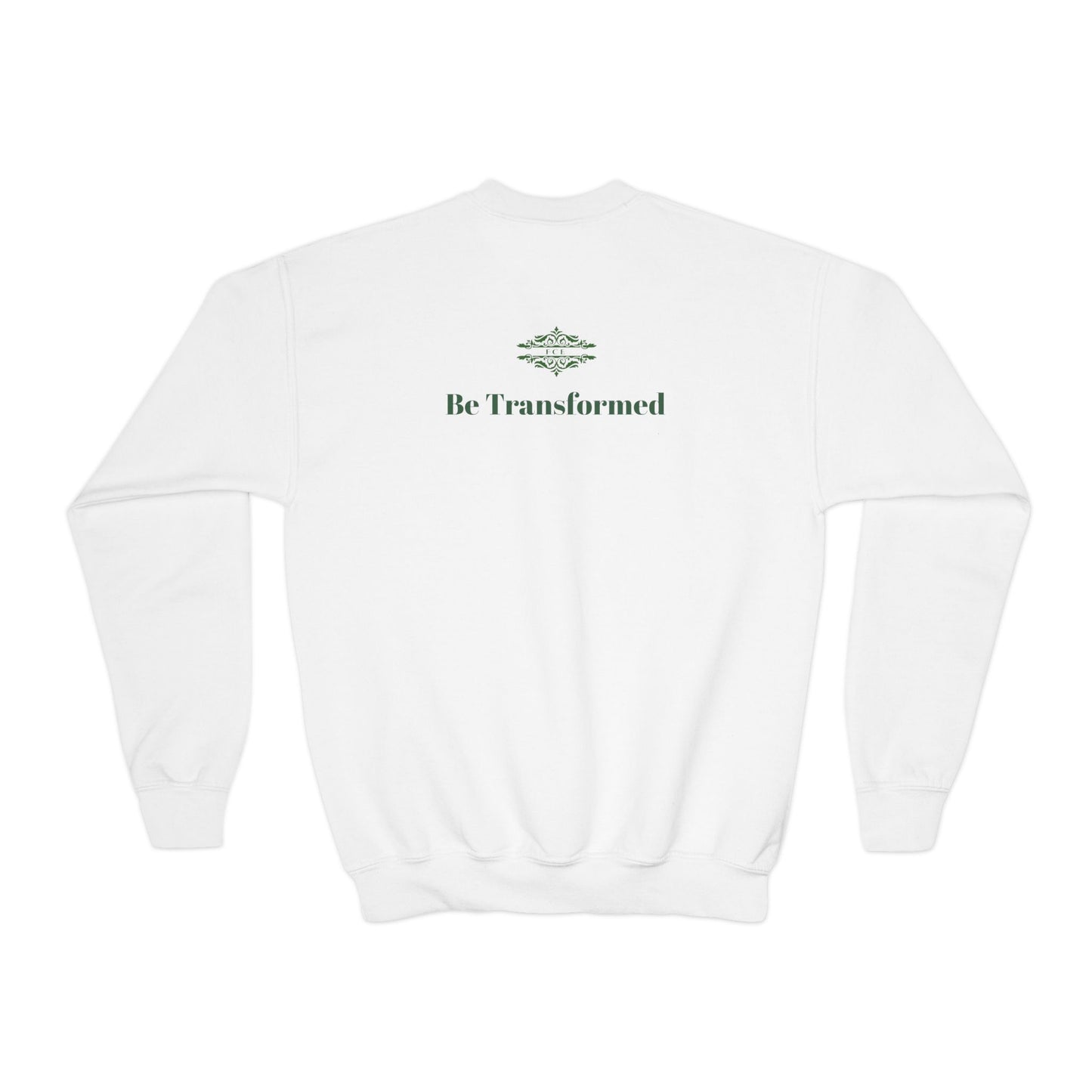 YOUTH BUTTERFLY 'BE TRANSFORMED' INSPIRATIONAL SHIRT