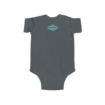 BLUE HEART INFANT BODYSUIT