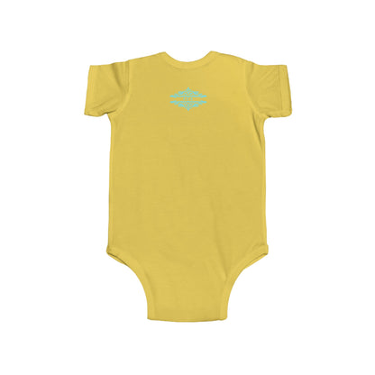 BLUE HEART INFANT BODYSUIT