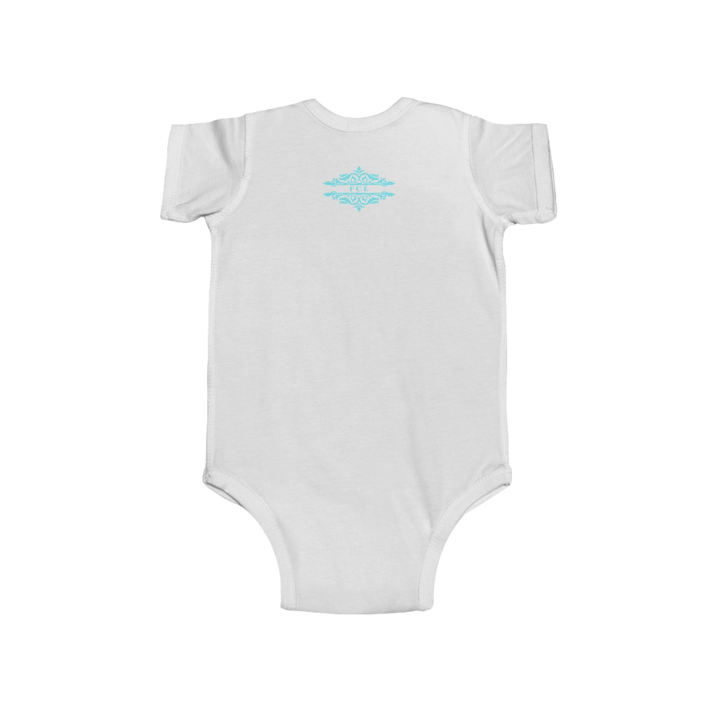 BLUE HEART INFANT BODYSUIT