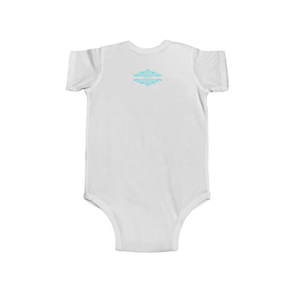 BLUE HEART INFANT BODYSUIT
