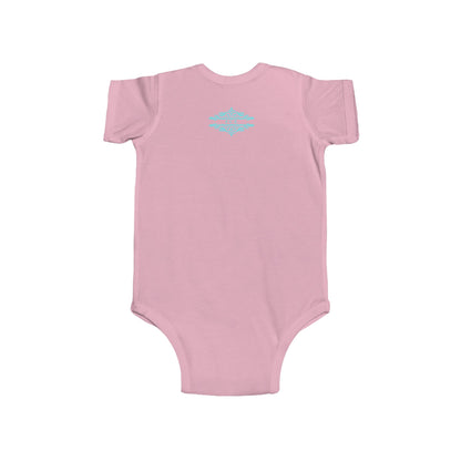 BLUE HEART INFANT BODYSUIT