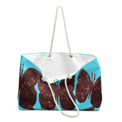STYLISH BUTTERFLY WEEKENDER TOTE