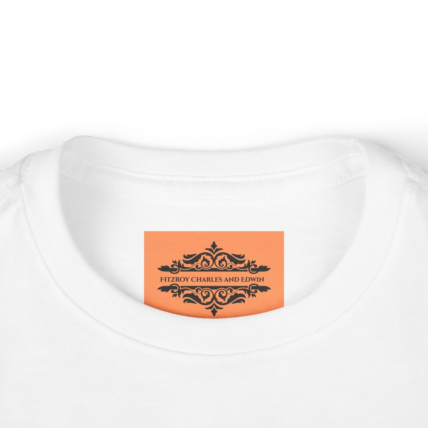 BIG ORANGE FLOWER TODDLER LONG SLEEVE TEE