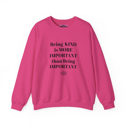 BE KIND CREWNECK SWEATSHIRT