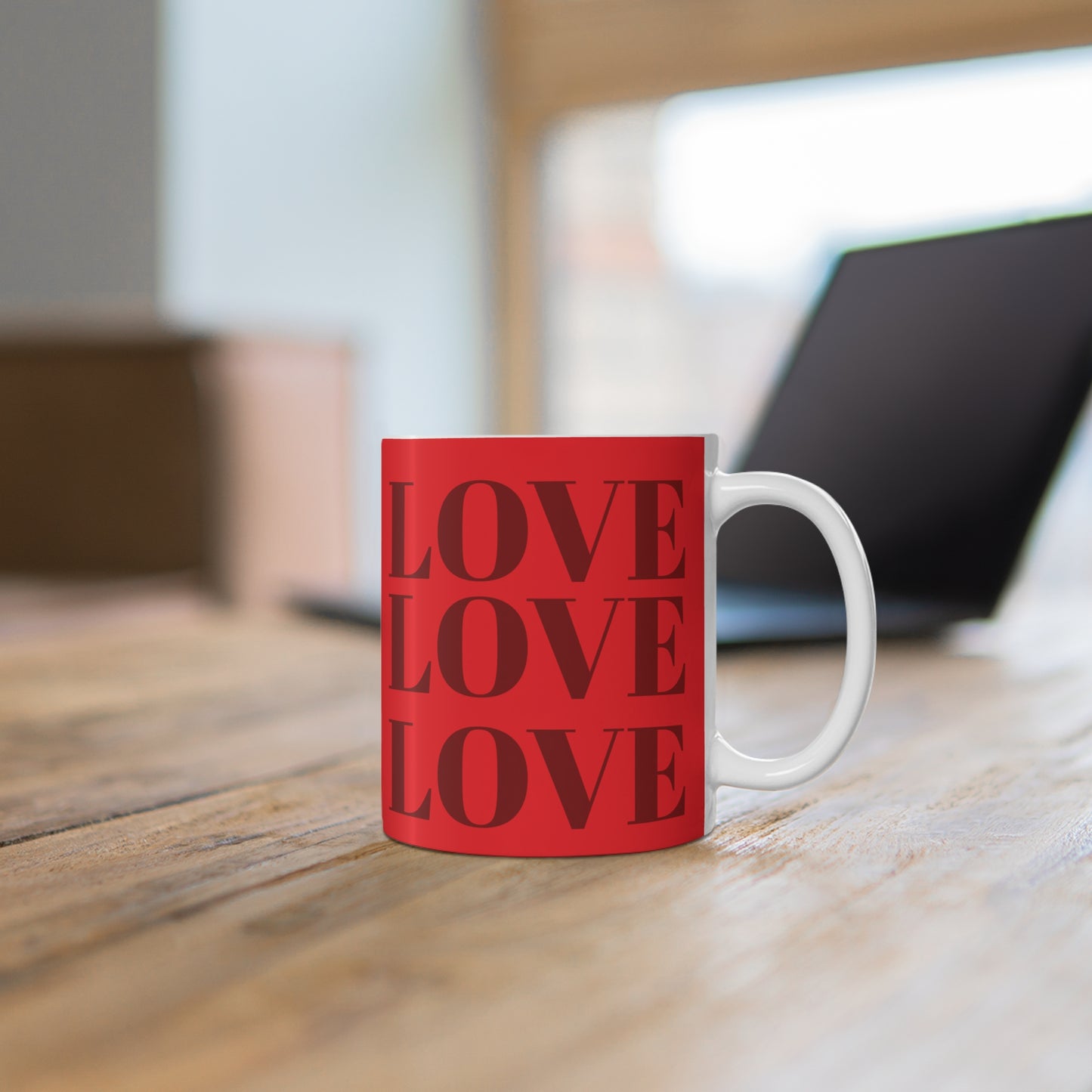 LOVE TIMES SIX MUG