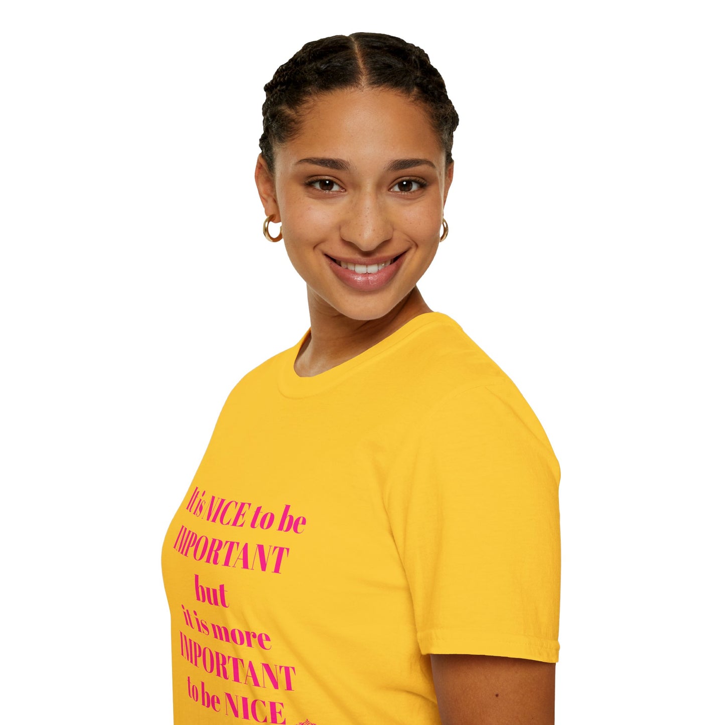 INSPIRATIONAL QUOTE BE NICE TEE