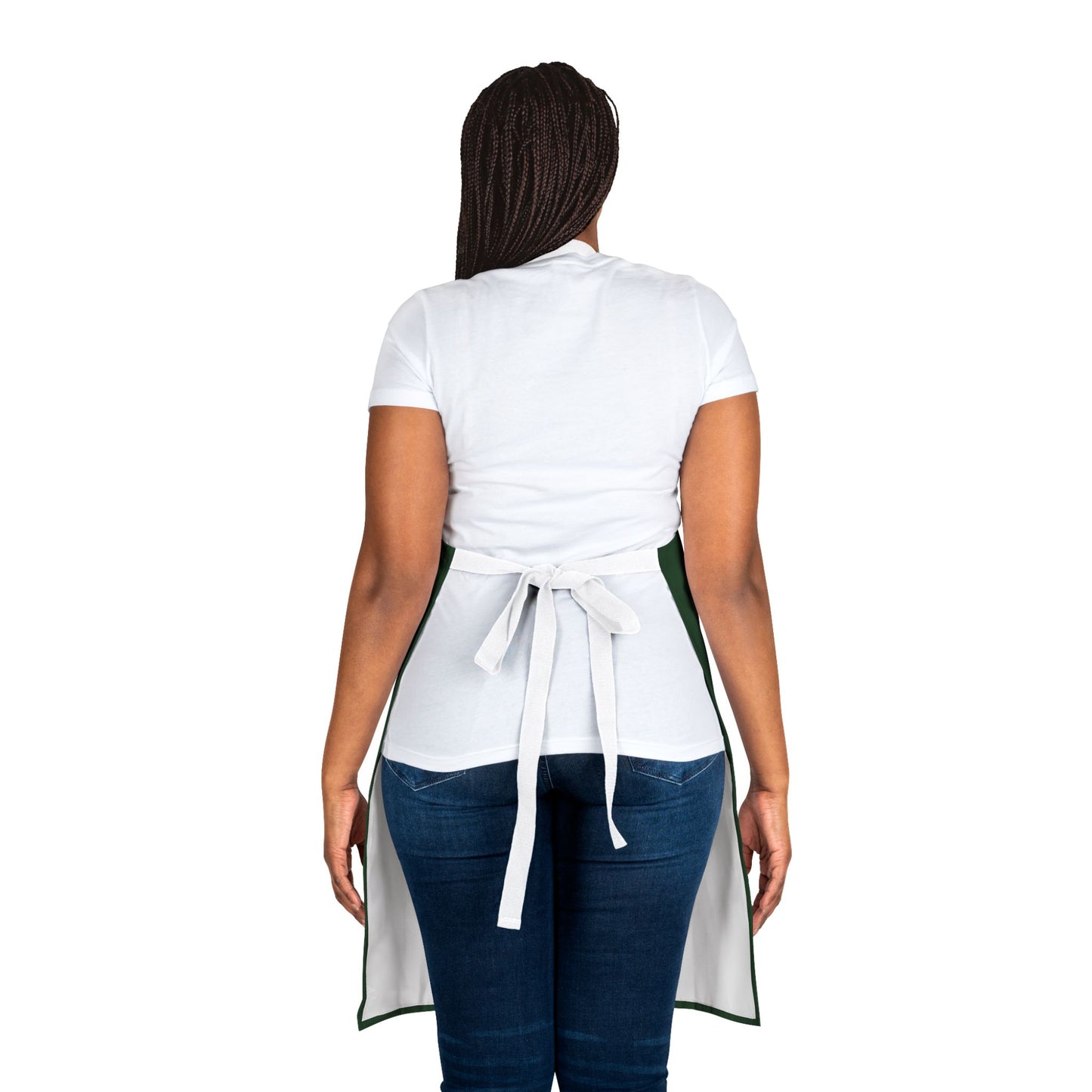 DARK GREEN APRON