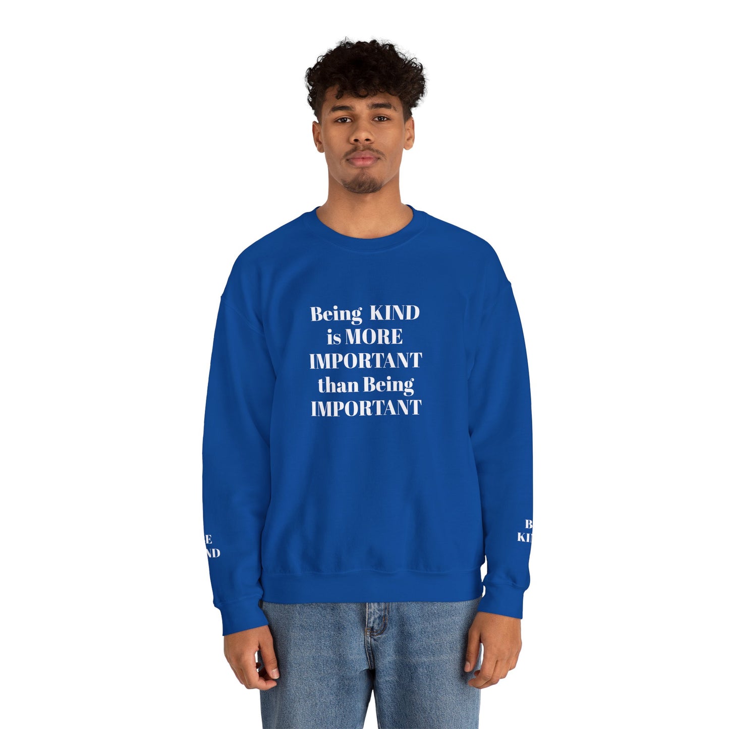 BE KIND CREWNECK SWEATSHIRT