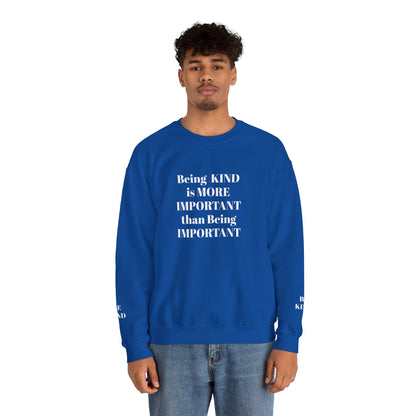 BE KIND CREWNECK SWEATSHIRT