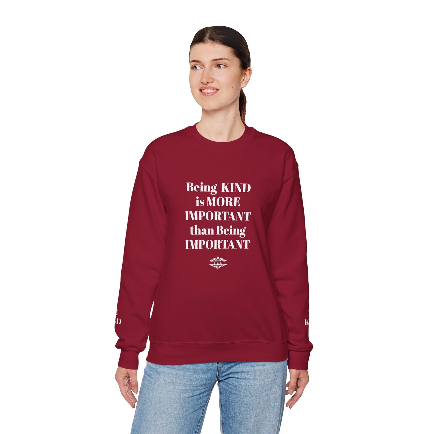 BE KIND CREWNECK SWEATSHIRT