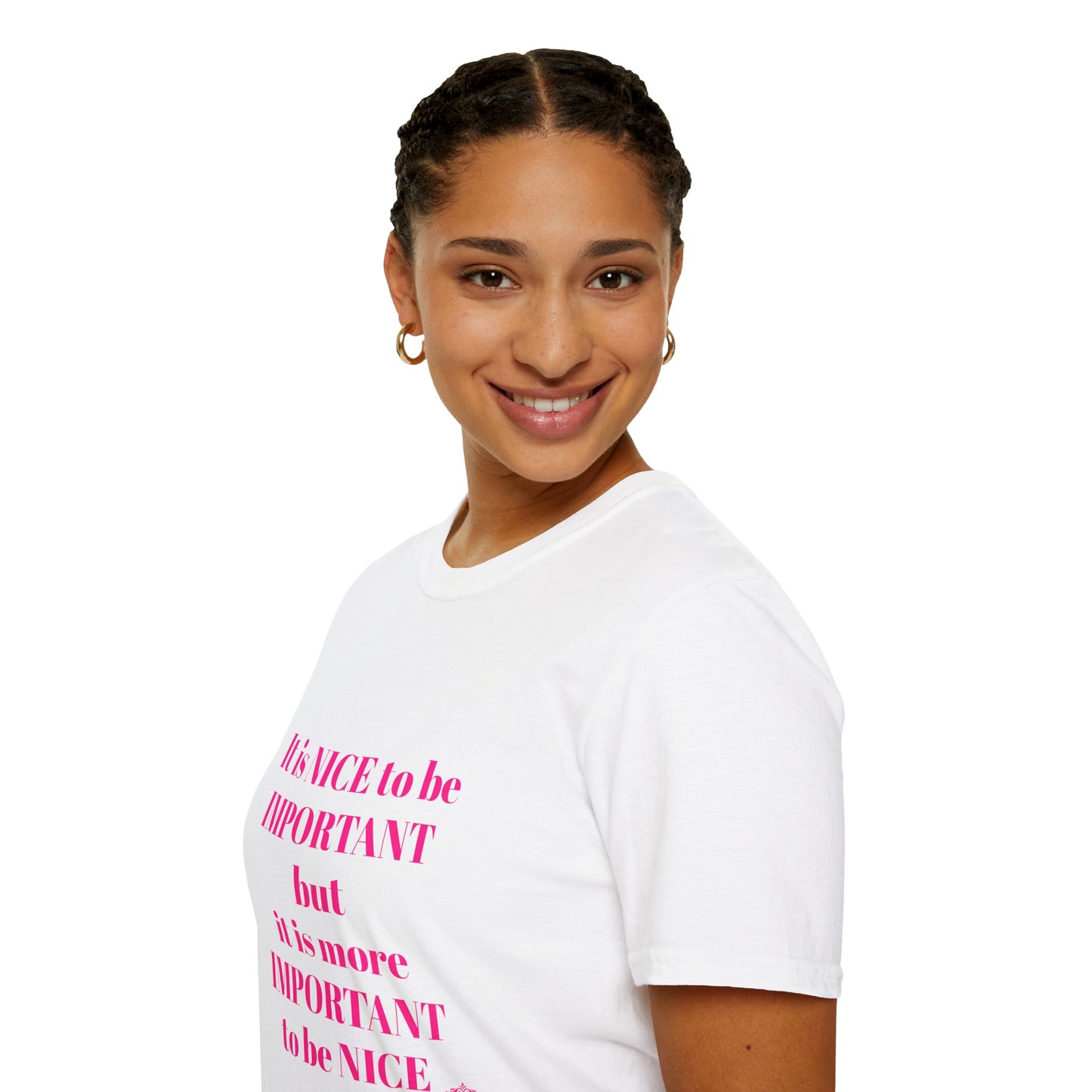 INSPIRATIONAL QUOTE BE NICE TEE
