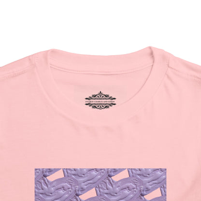 CUTE PURPLE HEART TODDLER TEE
