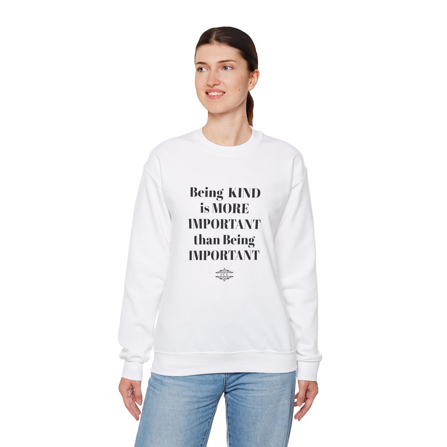 BE KIND CREWNECK SWEATSHIRT
