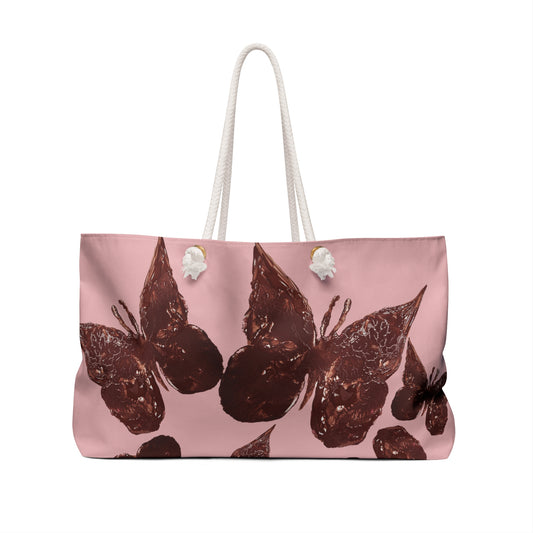 ELEGANT BUTTERFLY WEEKENDER BAG