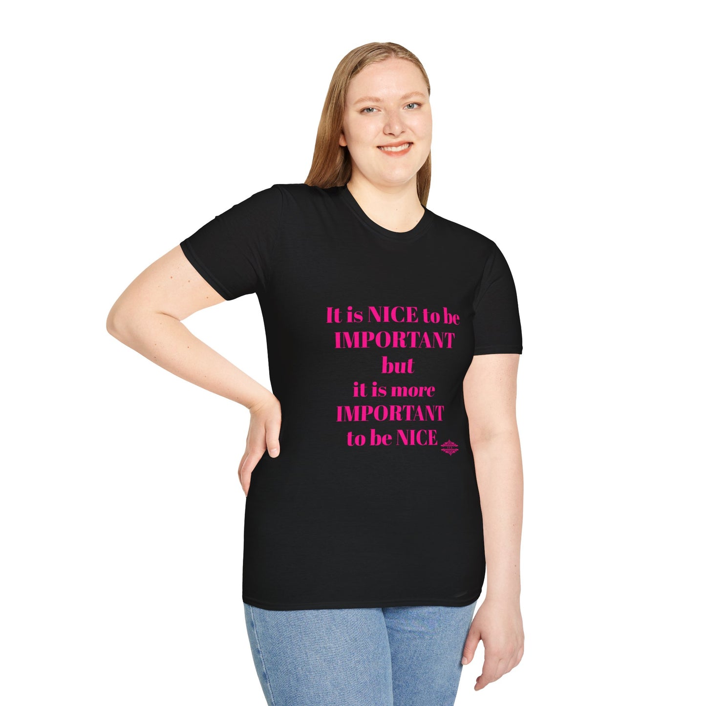 INSPIRATIONAL QUOTE BE NICE TEE