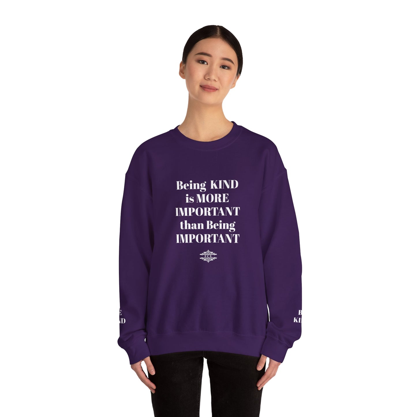 BE KIND CREWNECK SWEATSHIRT