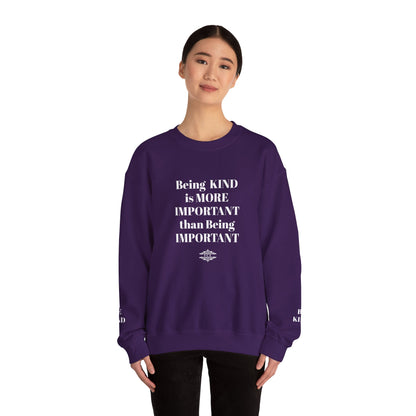 BE KIND CREWNECK SWEATSHIRT