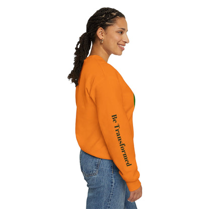 GREEN BUTTERFLY CREWNECK SWEATSHIRT