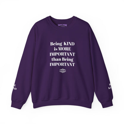 BE KIND CREWNECK SWEATSHIRT
