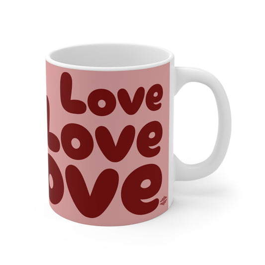 LOVE LOVE LOVE MUG