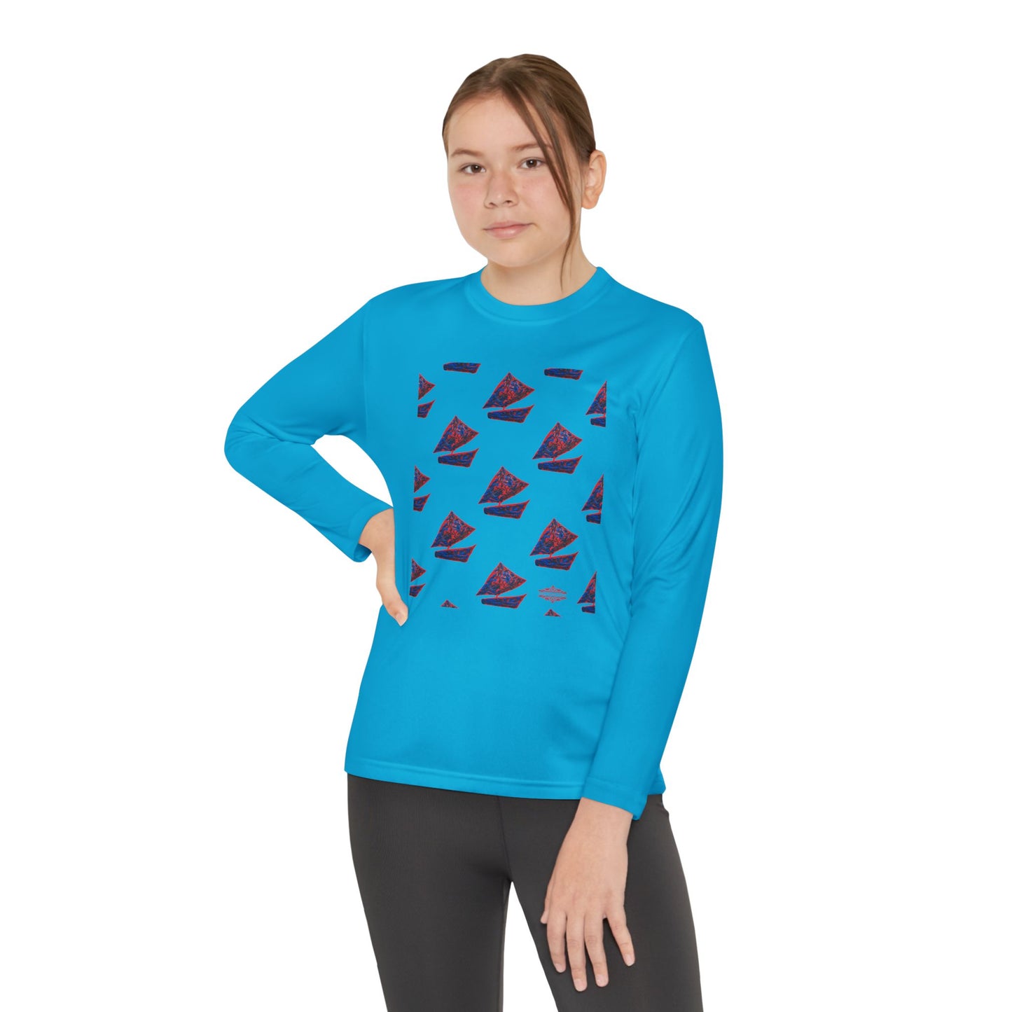 YOUTH LONG SLEEVE COMPETITOR TEE