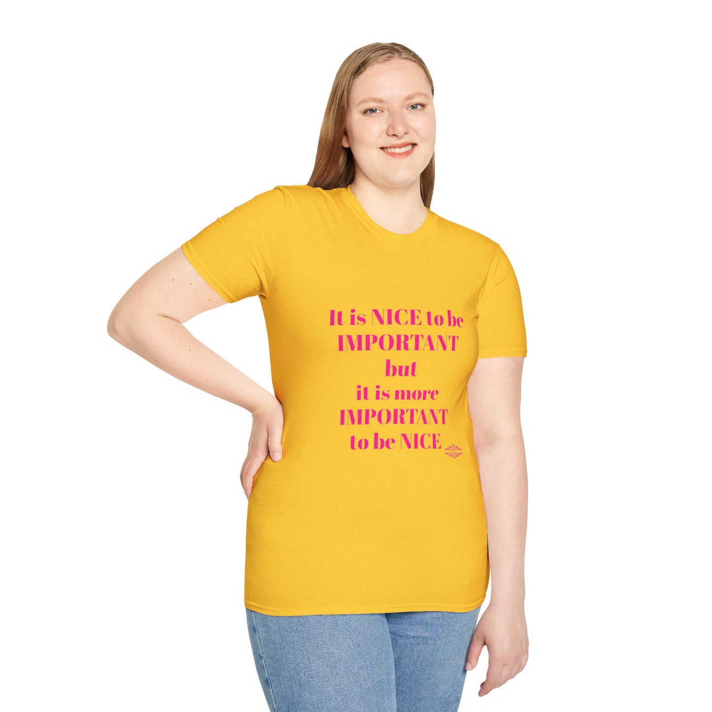 INSPIRATIONAL QUOTE BE NICE TEE
