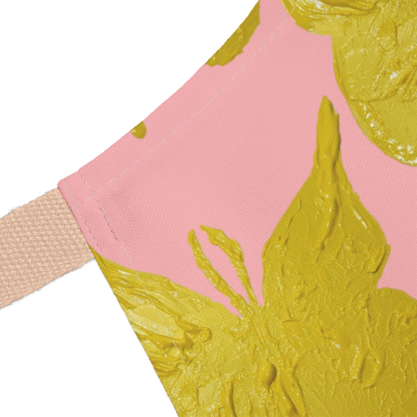 PINKY YELLOW BUTTERFLY APRON