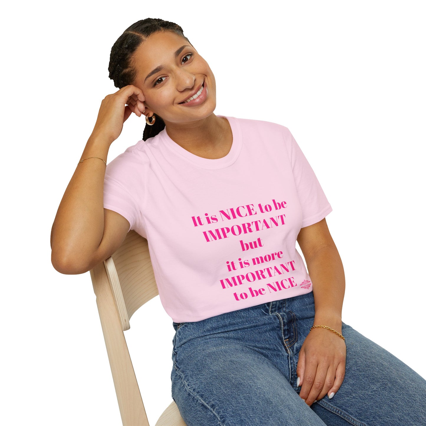 INSPIRATIONAL QUOTE BE NICE TEE