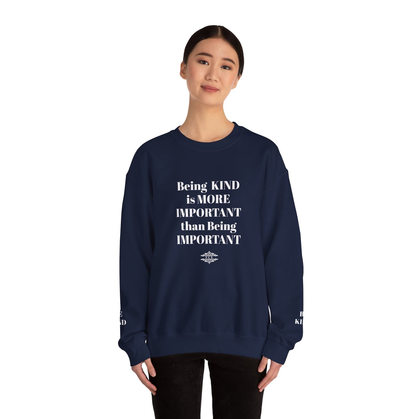 BE KIND CREWNECK SWEATSHIRT