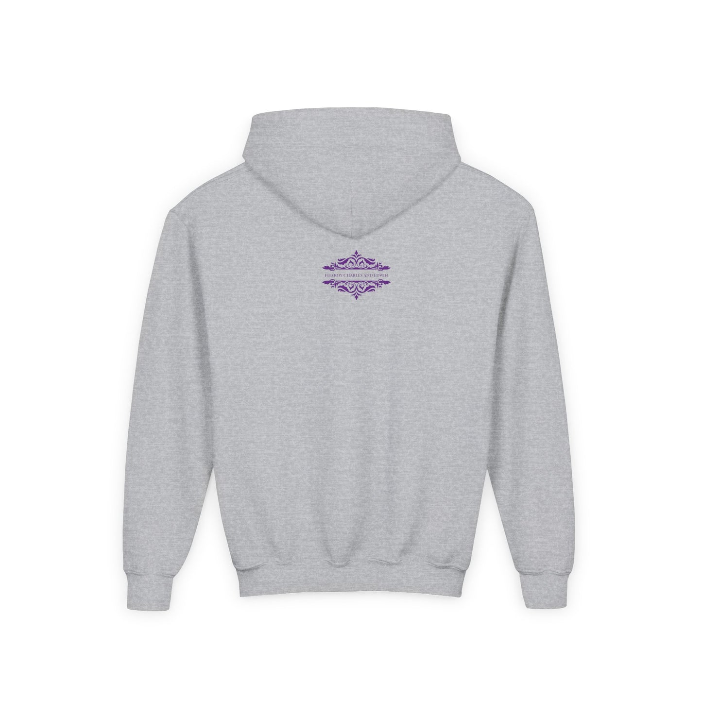 FUN ORANGE HOODED SWEATSHIRT