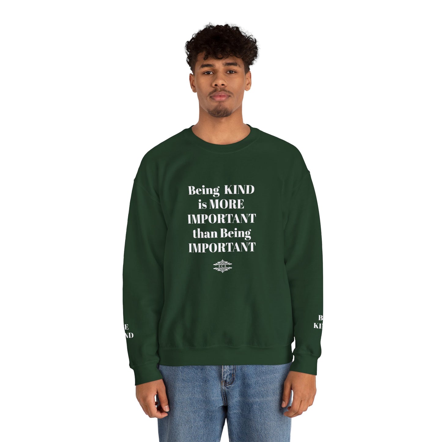 BE KIND CREWNECK SWEATSHIRT