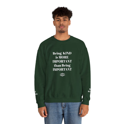 BE KIND CREWNECK SWEATSHIRT