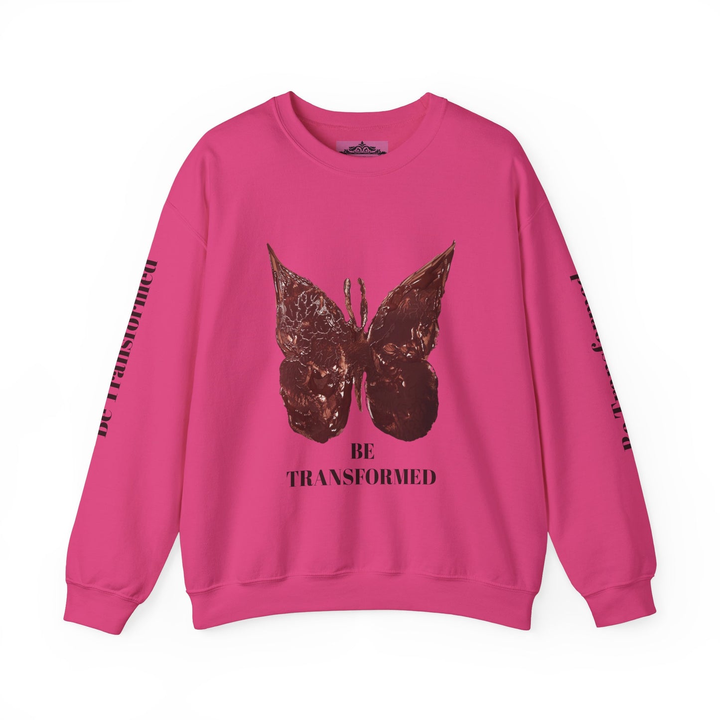 BE TRANSFORMED CREWNECK SWEATSHIRT