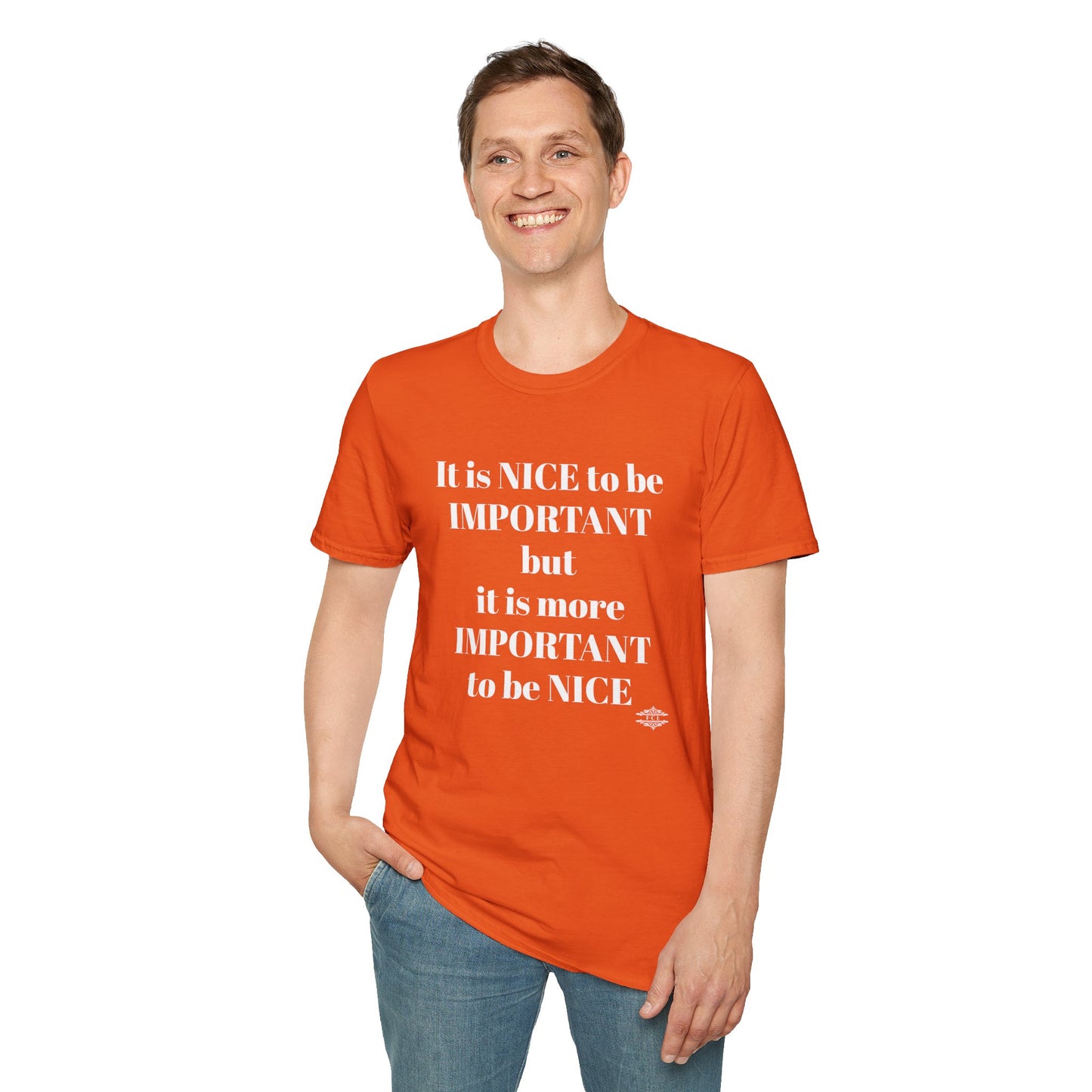 IT IS NICE TO BE IMPORTANT