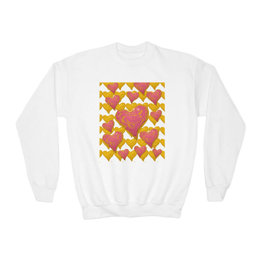 LOVELY HEARTS SWEATSHIRT