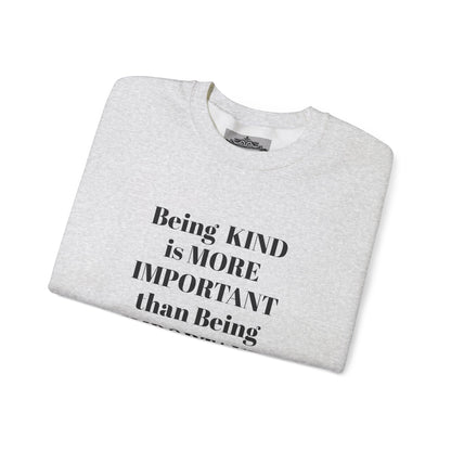BE KIND CREWNECK SWEATSHIRT
