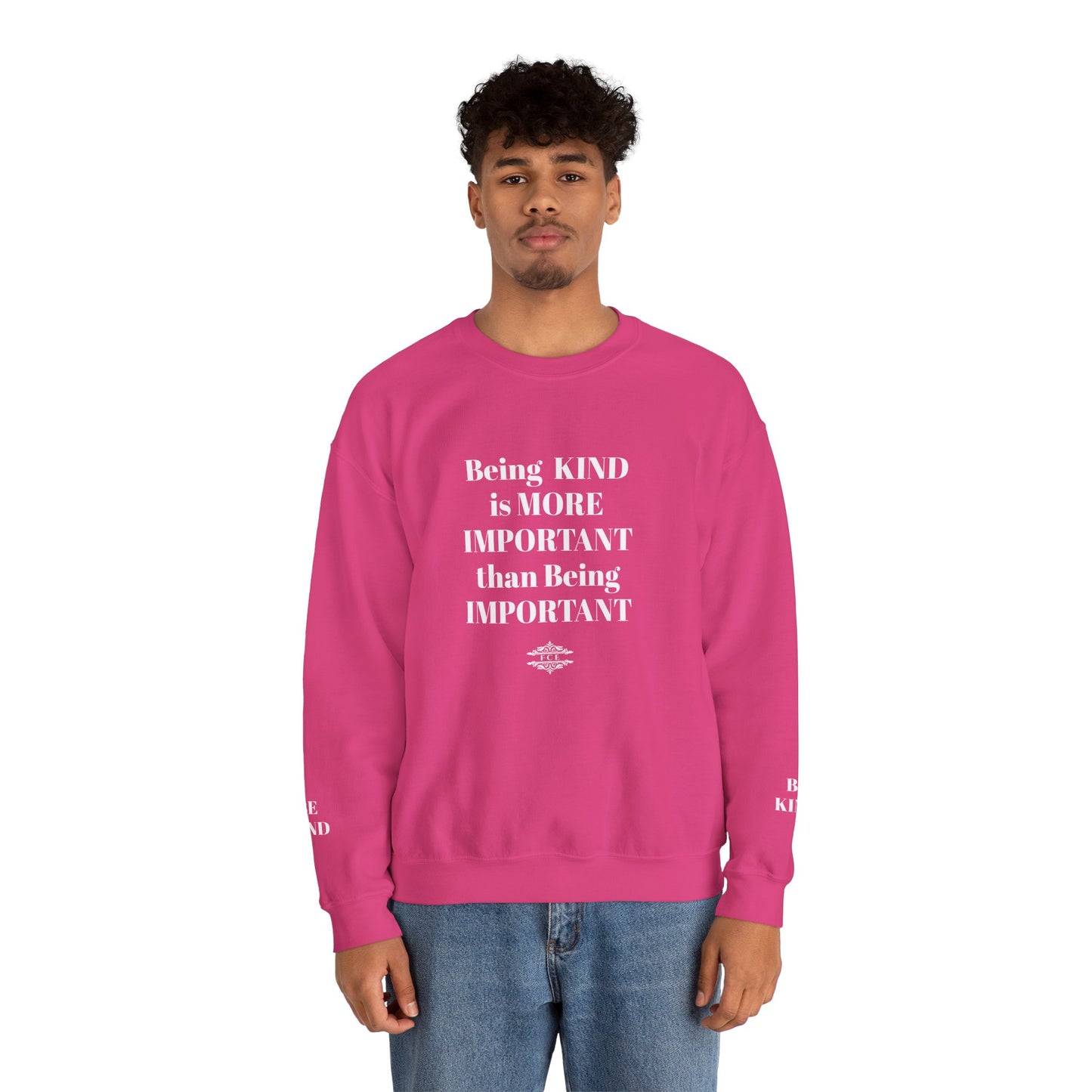 BE KIND CREWNECK SWEATSHIRT